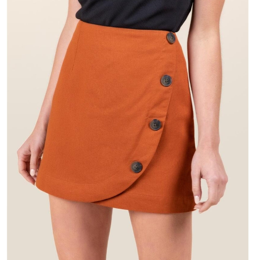 Francesca's Dorsey button skirt